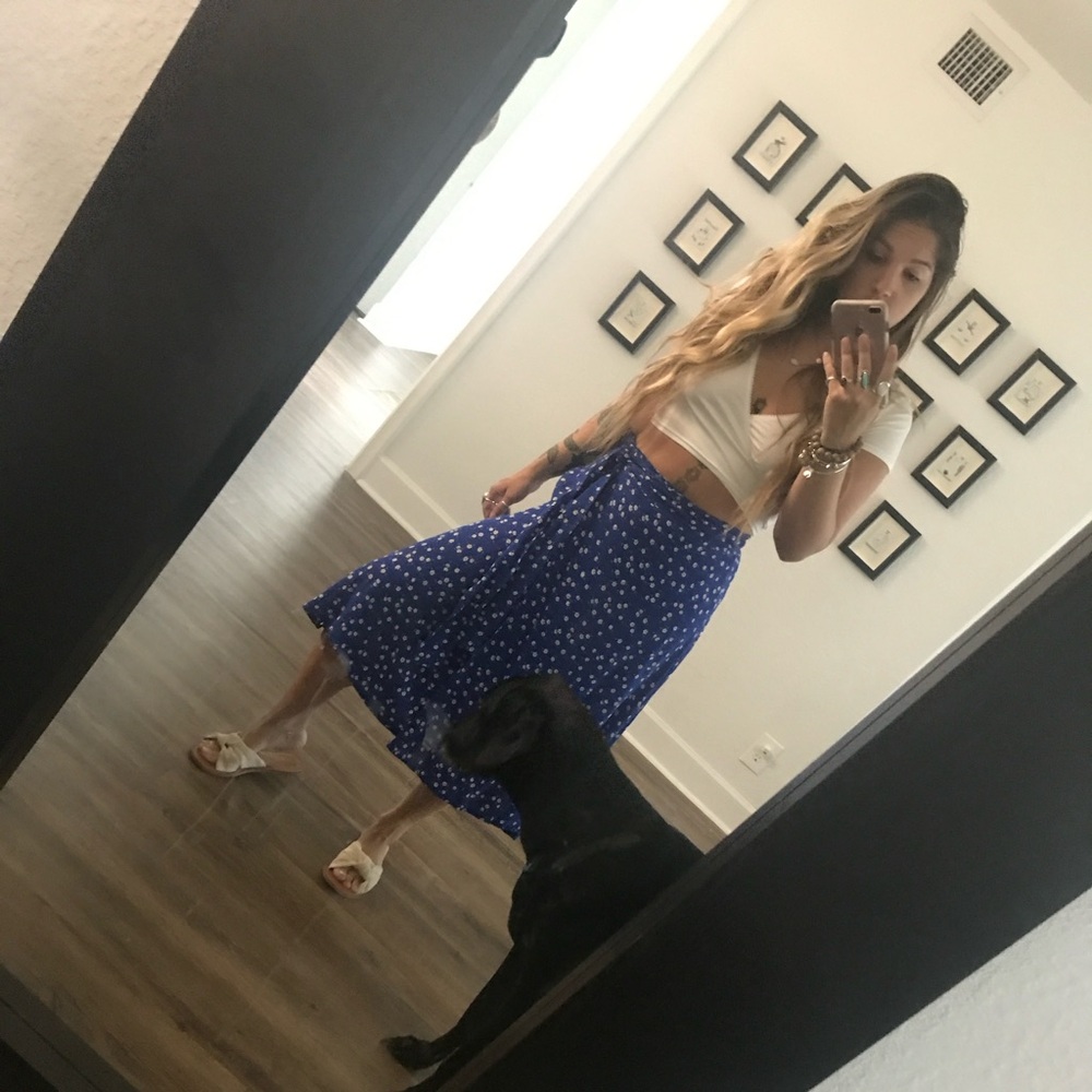 Faithful the brand midi skirt
